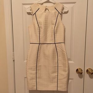 H&M Houndstooth Sheath Dress, Size 6